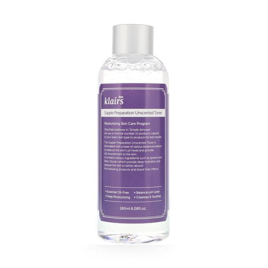 Hydratační tonikum na obličej Supple Preparation Unscented Toner 180ml