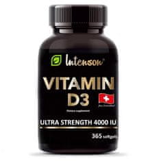 Vitamin D3 4000 IU doplněk stravy 365 kapslí