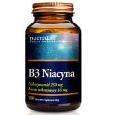 B3 Niacin doplněk stravy 100 kapslí