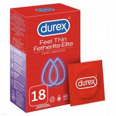 Durex Fetherlite Elite 18 ks ultratenkých kondomů