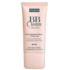 BB krém + podkladová báze pro smíšenou a mastnou pleť SPF20 BB krém a podkladová báze pod make-up pro mastnou a smíšenou pleť 004 Bronze 30ml