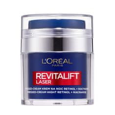 Revitalift Laser Pressed Cream noční krém proti vráskám s retinolem a niacinamidem 50ml