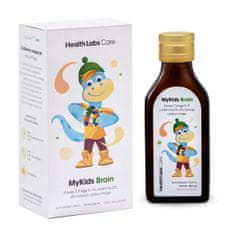 MyKids Brain Omega 3 a 9 kyseliny s vitaminem D3 pro rozvoj a funkci dětského mozku doplněk stravy Raspberry 100ml