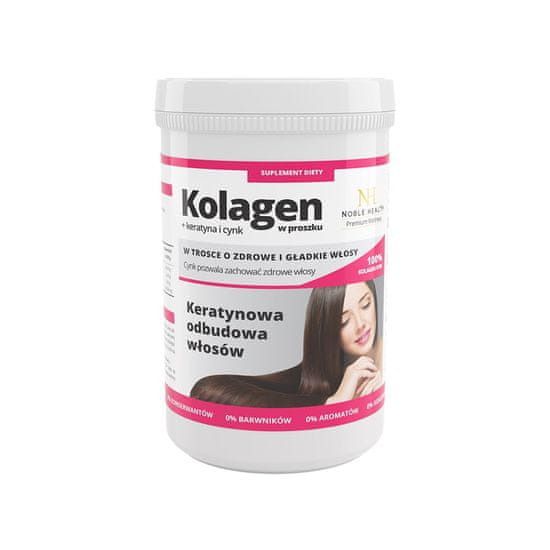 Premium Wellness kolagen v prášku + keratin a zinek 100g