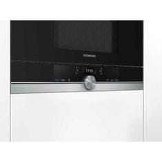 Siemens SIEMENS, BF634LGS1, Vestavná mikrovlnná trouba, 21L, 900W, Nerezová ocel