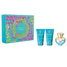 Dylan Turquoise Pour Femme set toaletní voda ve spreji 50ml + sprchový gel 50ml + tělové mléko 50ml