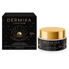 Dermika luxusní caviar 50+ kaviárový krém vyplňující vrásky na den i noc 50ml