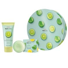 Fruit Lovers Bergamot set sprchový gel 200ml + šampon v kostce 60g