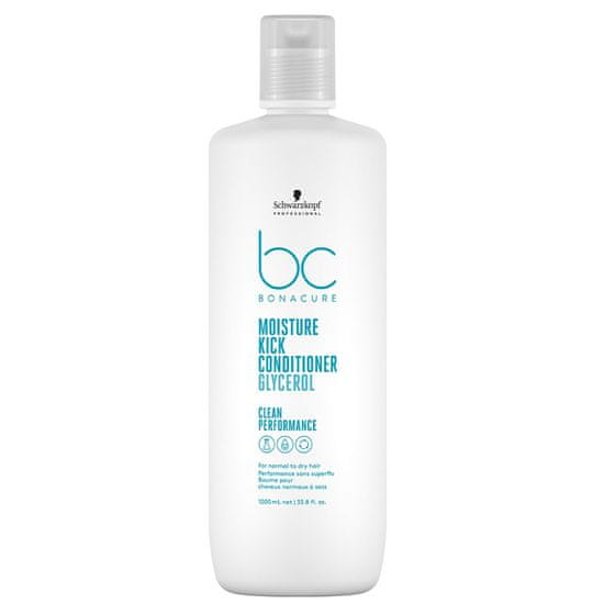 BC Bonacure Moisture Kick Conditioner hydratační kondicionér pro normální až suché vlasy 1000ml