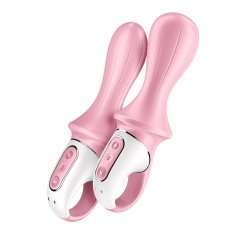 Vibrátor Air Pump Booty 5+ s pumpou Rosa