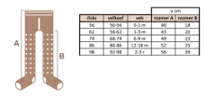 JAPITEX Punčochy na kšandy protiskluzové ORGANIC 2 růžová v.74 6-9m