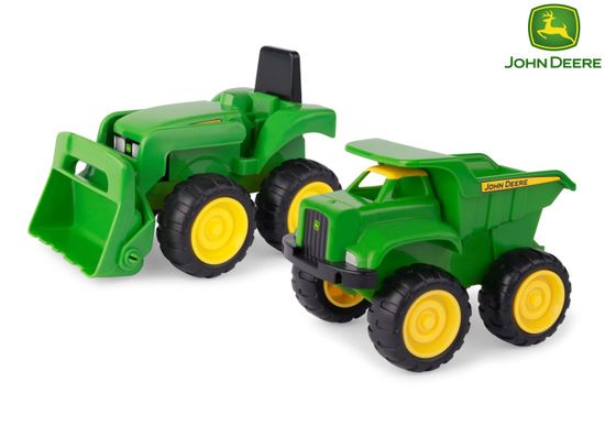 John Deere JD Kids traktor a sklápěč 16 cm