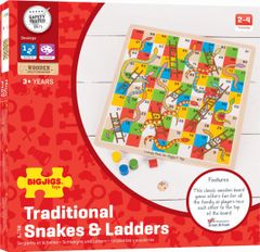 Bigjigs Toys Společenská hra SNAKES 2 vícebarevná