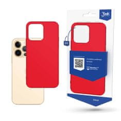 3MK Odolný zadní kryt pro Apple iPhone 13 Pro - 3mk Matt Case strawberry 5903108428866