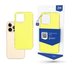 3MK Odolný zadní kryt pro Apple iPhone 13 Pro Max - 3mk Matt Case lime 5903108428880