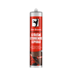 Den Braven Střešní bitumenové lepidlo (Tixoplast) 310 ml kartuše černá