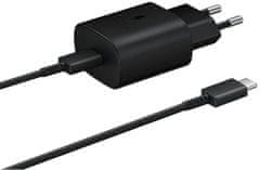 Samsung EP-T2510XBEGEU 25W Fast Charger vč. kabelu, černý