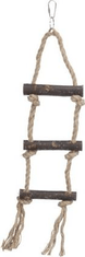 Trixie Závěsný žebřík motouz + 3 dřevěné příčky 40cm TRIXIE