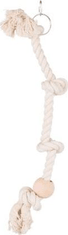 Trixie Závěsné bavlněné lano se 3 uzly 60cm/23mm