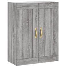 Vidaxl Skříň highboard šedá sonoma 69,5 x 34 x 180 cm kompozitní dřevo