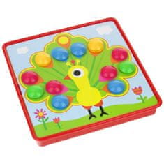 Nobo Kids  Tlačítko Puzzle Mozaika Tlačítko Školení Žirafa