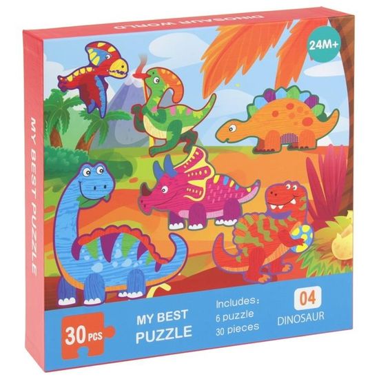 Nobo Kids  Vzdělávací puzzle 28 dílků. Puzzle Farma zvířat