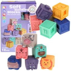 Nobo Kids  Soft Sensory Bath Animal Blocks