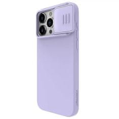 Nillkin  CamShield Silky Silicone Case pro Iphone 15 Pro Max fialový