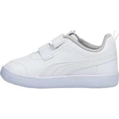 Puma Boty bílé 25 EU Courtflex V2 V Inf