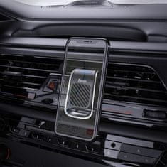 MobilMajak Držák do auta magnetický na větrací otvor CA75 černo-stříbrný HOCO