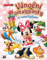 Jiri Models Vánoční omalovánka se samolepkami Minnie