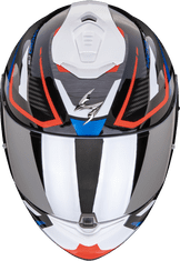 SCORPION Moto přilba EXO-1400 EVO II AIR ACCORD černo/modro/bílá XXL
