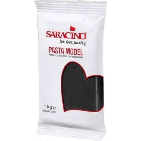 Saracino Modelovací hmota černá 1 kg