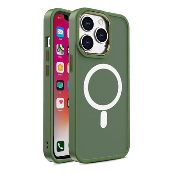 MG Color Matte MagSafe kryt na iPhone 14 Pro Max, zelený
