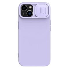 Nillkin  CamShield Silky Silicone Case pro Iphone 15 Plus fialový