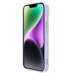 Nillkin  CamShield Silky Silicone Case pro Iphone 15 Plus fialový