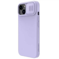 Nillkin  CamShield Silky Silicone Case pro Iphone 15 Plus fialový