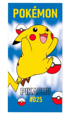 SETINO Plážová osuška Pokemon Pikachu 70 x 140 cm