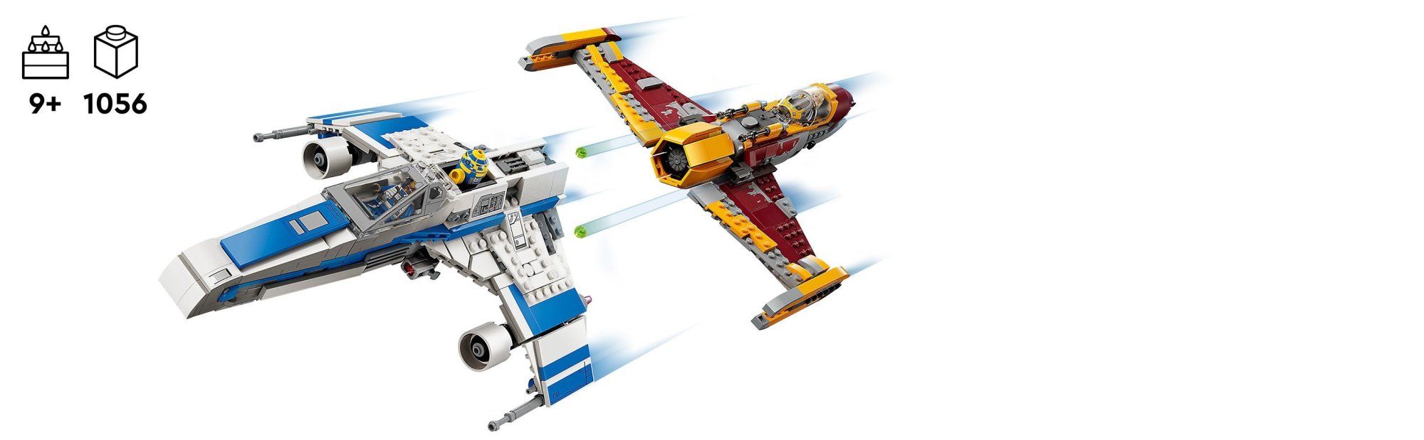 LEGO Star Wars 75364 Stíhačka E-wing Nové republiky vs. stíhačka Shin Hati