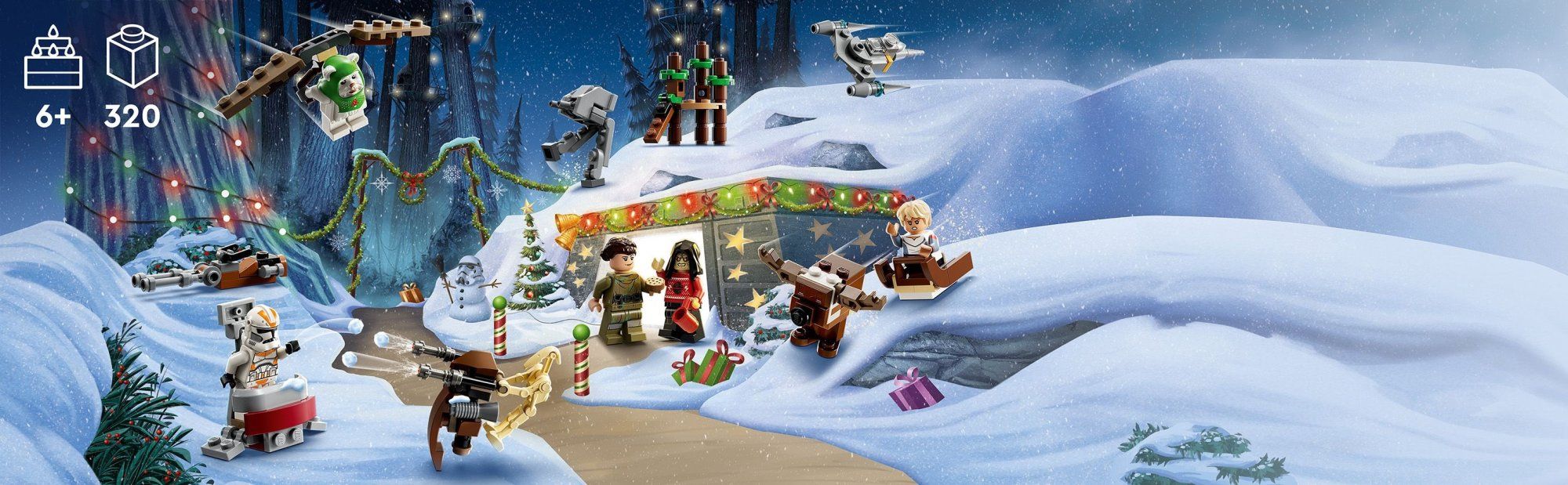 LEGO Star Wars 75366 Adventní kalendář Star Wars MALL.CZ