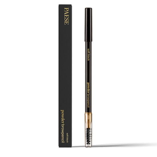 shumee Powder Browpencil Soft Black pudrová tužka na obočí 1,19g