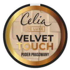 shumee De Luxe Velvet Touch lisovaný pudr 103 Sandy Beige 9g