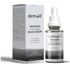 shumee Anti Blemish Active Charcoal Black Serum sérum na obličej proti skvrnám s aktivním uhlím 30 ml