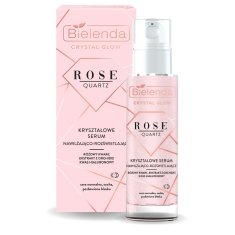 shumee Crystal Glow Rose Quartz krystalové hydratační a rozjasňující sérum 30 ml