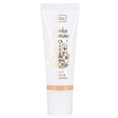 shumee Boho Woman 2v1 Cream & Foundation 2v1 krém na obličej a podkladová báze 2 25g