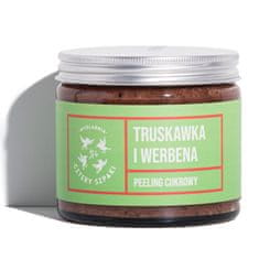 shumee Cukrový tělový peeling Jahoda a Verbena 250 ml