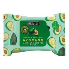 shumee Avocado Make-Up Remover Wipe odličovací ubrousky s avokádovým olejem 25 ks.