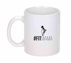 INNA Kubek bílý "#Fitmama" / HPBA