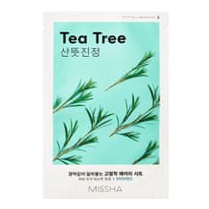 shumee Airy Fit Sheet Mask zklidňující plátěná maska s extraktem z čajovníku Tea Tree 19ml