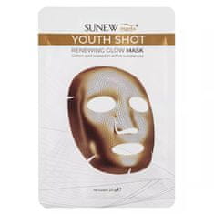 shumee Youth Shot Renewing Glow Mask svítící plátěná maska 25g